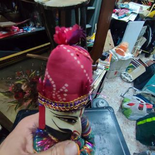 Marioneta vintage de las Indias Orienta muñeco