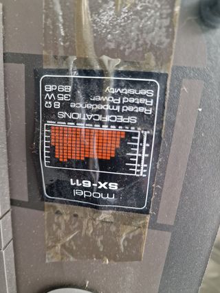 Altavoz Sanyo Vintage