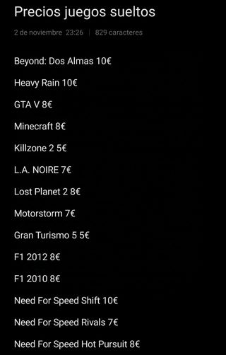 MEGA PACK 62 juegos PS3