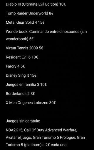 MEGA PACK 62 juegos PS3