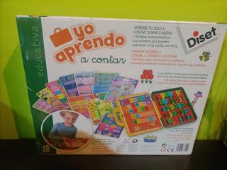 JUGUETE. PRECINTADO. YO APRENDO A CONTAR. DISET.