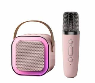 Mini Altavoz Inalámbrico con Micrófono de Karaoke