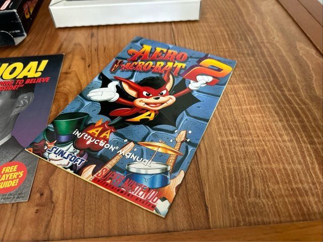 Aero Acrobat 2 ntsc Super Nintendo snes