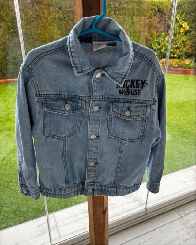 CHAQUETA VAQUERA MICKEY Talla 4/5 años 110 cm