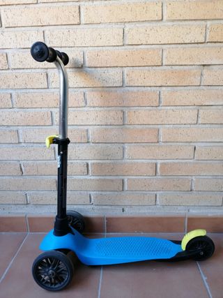 Patinete decathlon azul