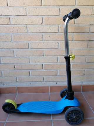 Patinete decathlon azul