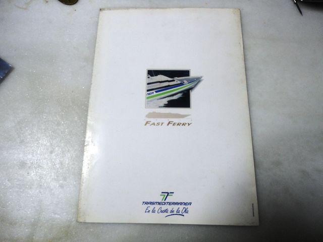 TRASMEDITERRANEA FASTFERRY VIAJE INAGURAL
