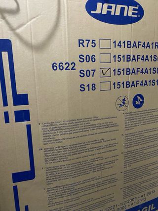 Bañera cambiador Flip de Jané