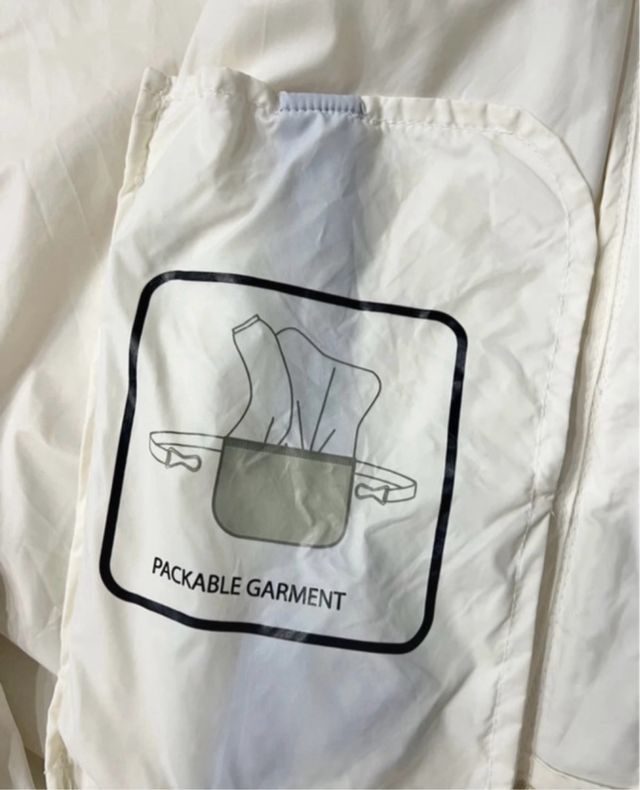 Giacca a vento Invicta bambina avorio