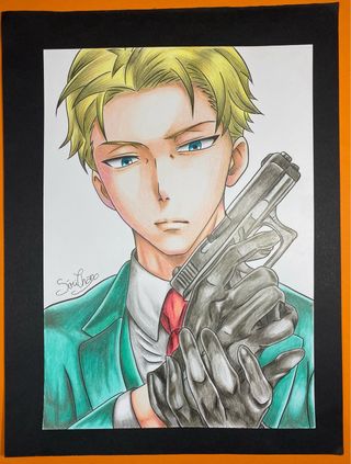 DISEGNO MANGA SPY X FAMILY Loid Forger