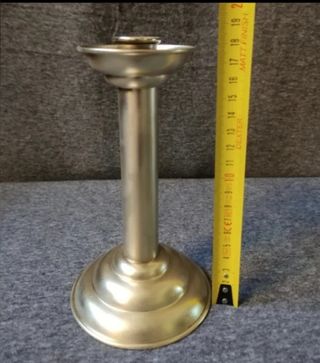 Candelabro o porta velas de latón