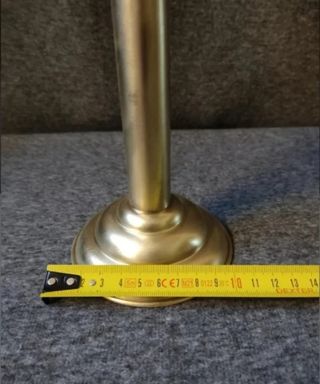 Candelabro o porta velas de latón