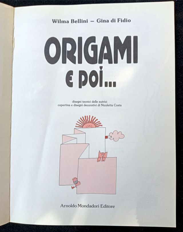 Origami e poi...