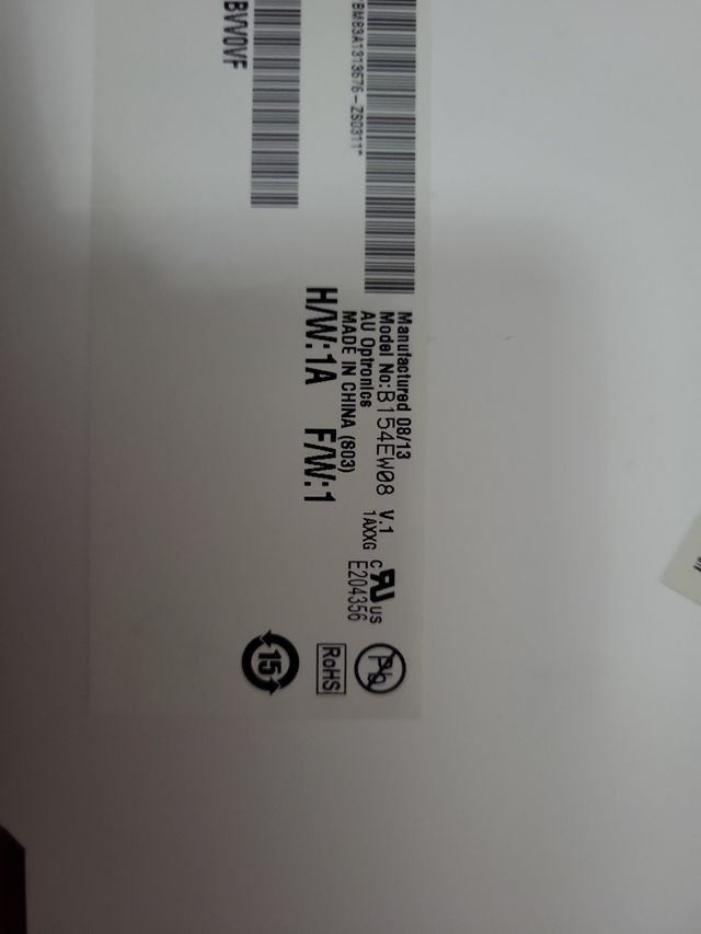 Schermo display notebook 