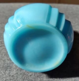 Antiguo frasco de opalina 