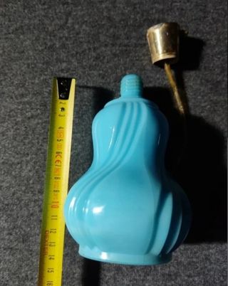 Antiguo frasco de opalina 