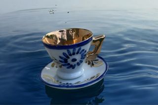 Chavena decorativa miniatura