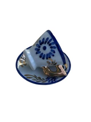 Chavena decorativa miniatura