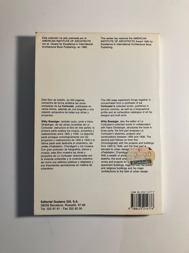 Le Corbusier (Obras y Proyectos / Works and Projec