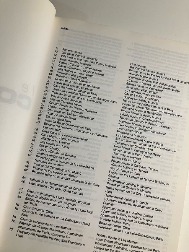 Le Corbusier (Obras y Proyectos / Works and Projec