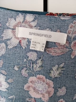 Vestido largo Springfield