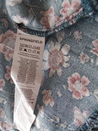 Vestido largo Springfield