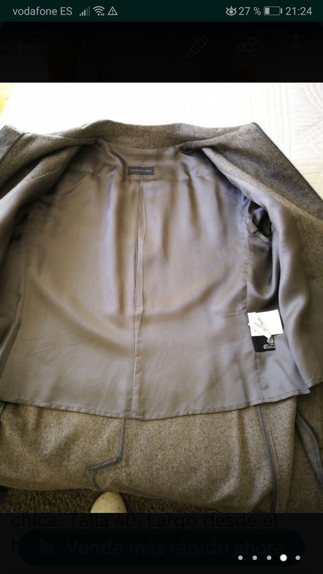 Abrigo Massimo Dutti