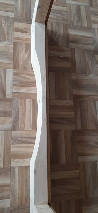 Espejo rústico de madera maciza