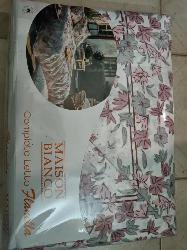 Lenzuola matrimoniali flanella 