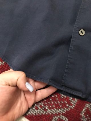 Camicia uomo blu scuro slim fit Business OVS tg 38