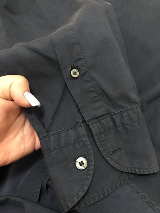 Camicia uomo blu scuro slim fit Business OVS tg 38