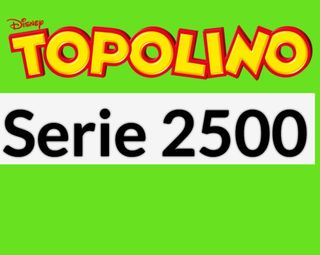 Topolino serie 2500 fumetto Walt Disney