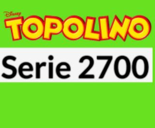 Topolino serie 2700 fumetto Walt Disney