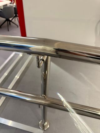 PASAMANOS EN ACERO INOXIDABLE