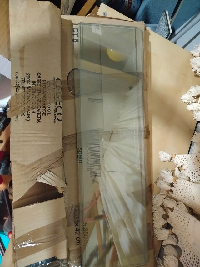 Estantería 3 Cristales y soportes