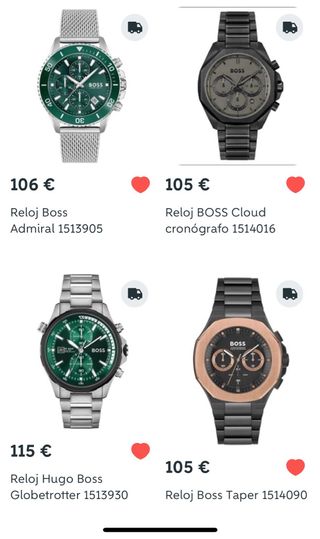 Relojes Emporio Armani Hugo Boss Maserati