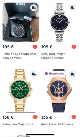 Relojes Emporio Armani Hugo Boss Maserati
