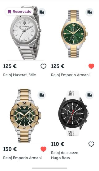 Relojes Emporio Armani Hugo Boss Maserati