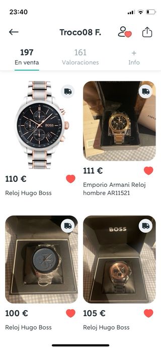 Relojes Emporio Armani Hugo Boss Maserati