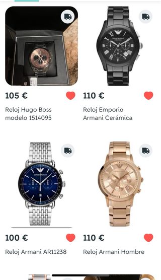 Relojes Emporio Armani Hugo Boss Maserati