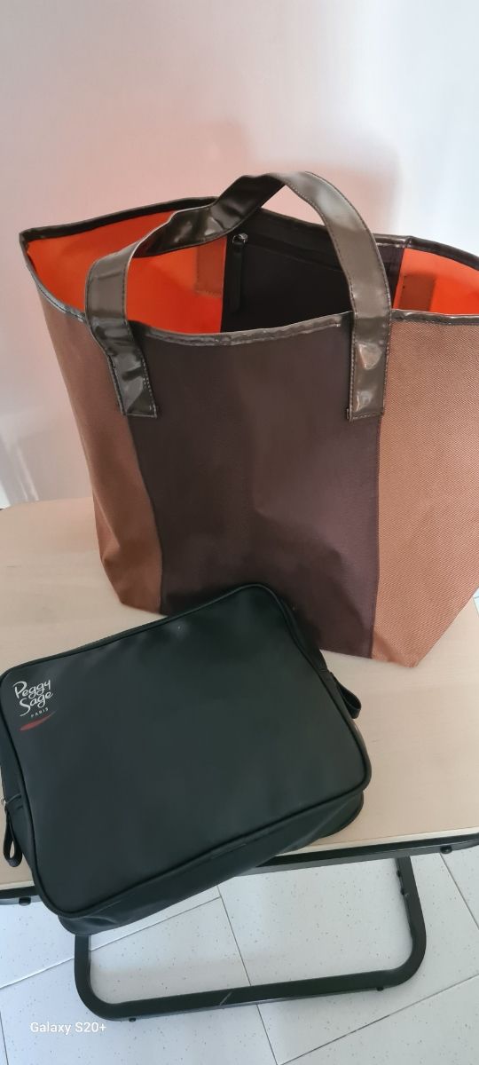 Set borsa mare + borsello beauty