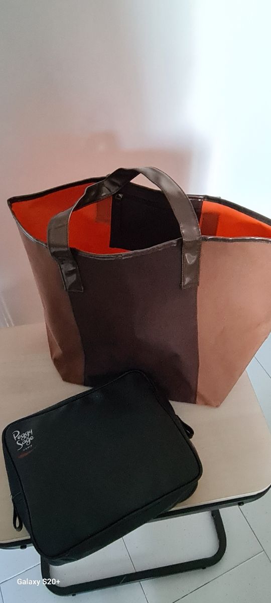 Set borsa mare + borsello beauty