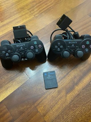 Playstation 2 slim +giochi +joypad +memory +cavi
