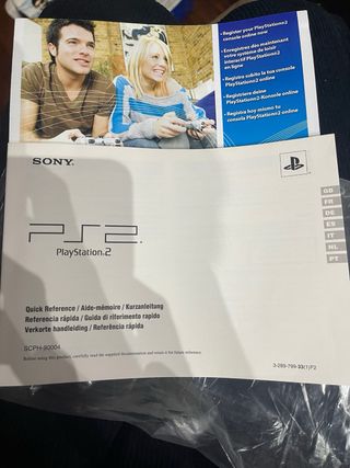 Playstation 2 slim +giochi +joypad +memory +cavi