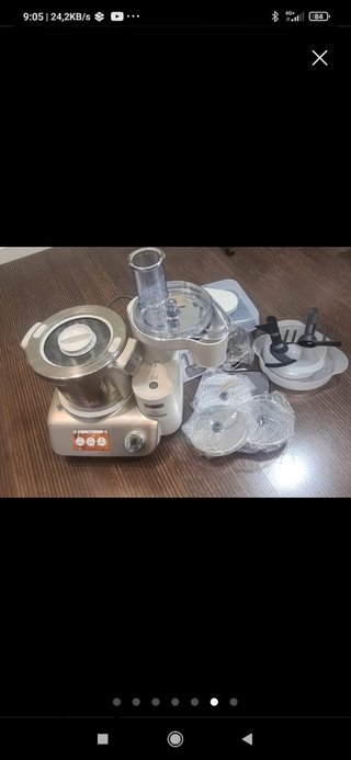 Robot de cocina chef plus sin uso