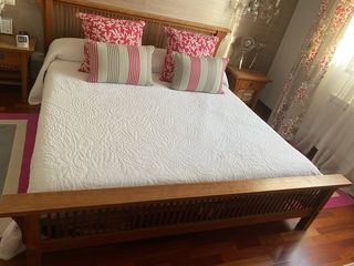 Cama matrimonio 180 cabecero piecero ROCHE BOBOIS