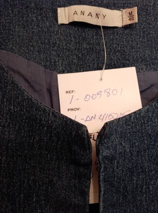 Chaqueta vaquera bordada 