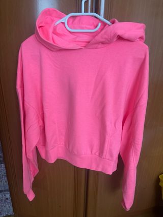 Sudadera corta fluor M