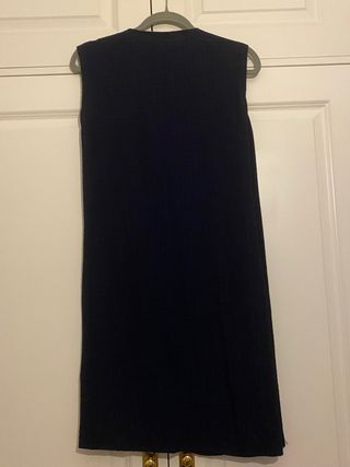 Vestido azul marino massimo dutti talla 42