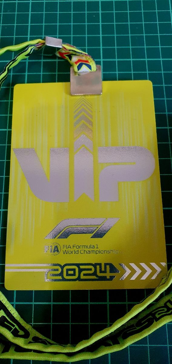 Pase Paddock VIP F1 USA 2024